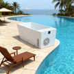 Acrylic Ice Bath Tub with Built-In Ice Machine – All-in-One Cold Plunge Spa