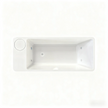 Acrylic Ice Bath Tub with Built-In Ice Machine – All-in-One Cold Plunge Spa