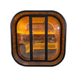 New 4-6 person Black Square Premium Thermo Spruce Wood Outdoor Sauna-FFF