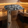 Rövia Elvaria 4-Person Indoor Canadian Red Cedar Infrared And Steam Sauna With 6KW Harvia Heater [Made-To-Order] (SAK93528)