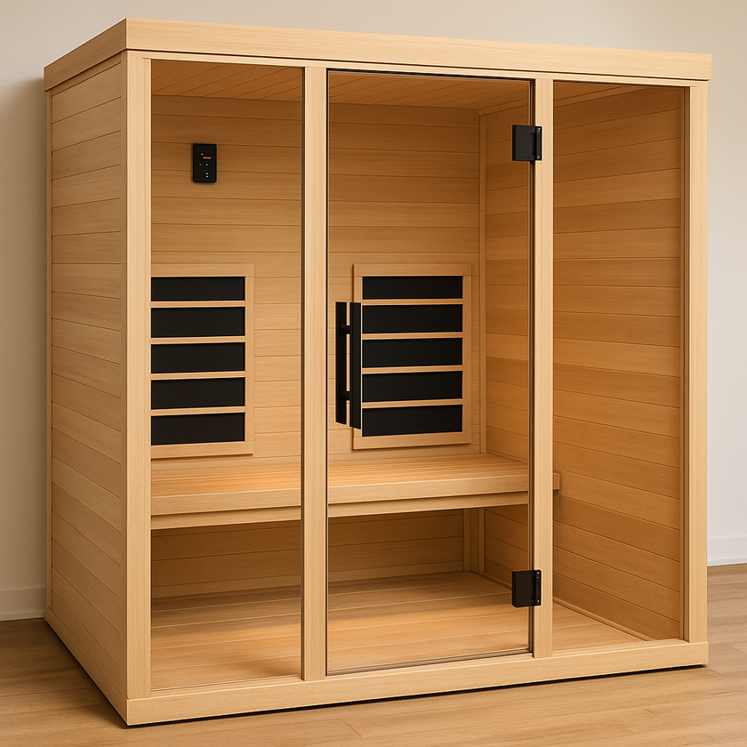 Modern Infrared Sauna – 2 Person