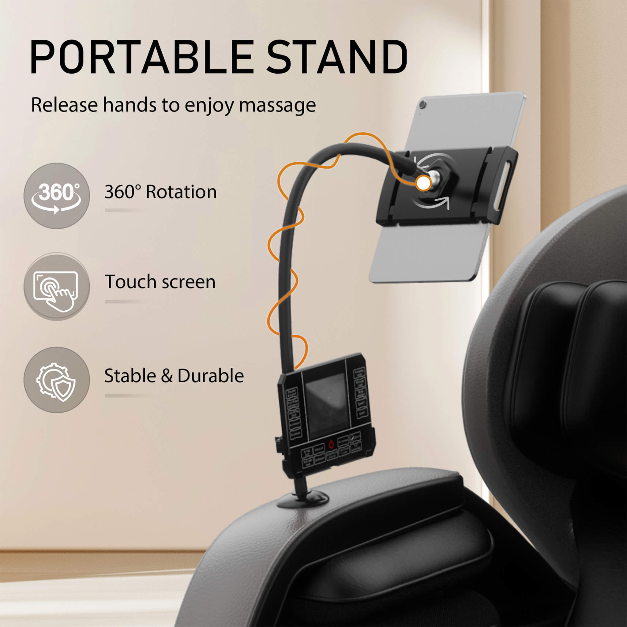 Airvana Opulence Zero Gravity Massage Recliner Chair With Bluetooth Audio (SAK31972)