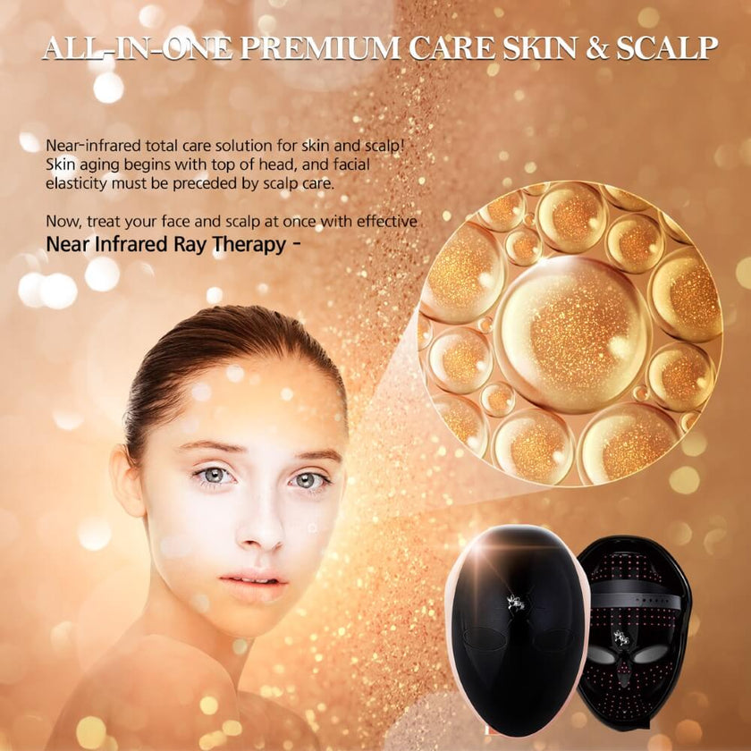Kahuna Premium LED Mask Korean Beauty Secret, Collagen Activation Healthy Glowing Skin