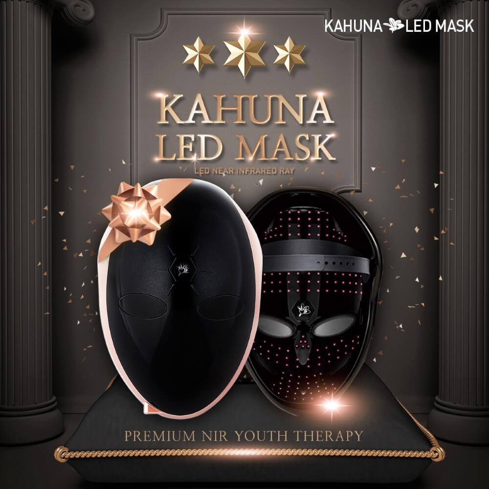 Kahuna Premium LED Mask Korean Beauty Secret, Collagen Activation Healthy Glowing Skin