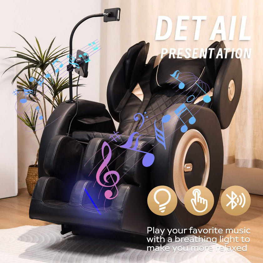 Airvana Tranquil Automatic Zero-Gravity Massage Recliner Chair With Full Body Air Pressure (SAK76018)