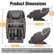 Bosscare Full-Body Zero-Gravity Leather Massage Chair With Zero Gravity And Bluetooth [GR8012] (SAK12074)