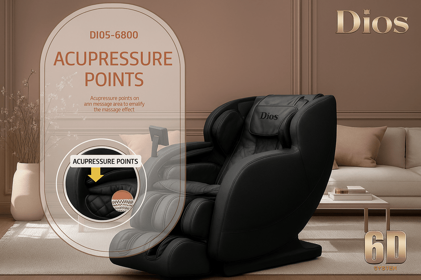 Dios 6800 6D AI Luxury Home Spa Massage Chair