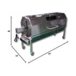 Extra-Large Stainless Steel Propane And Charcoal BBQ Rotisserie (SAK14873)