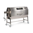 Heavy-Duty Commercial 125 LB Portable Electric Stainless Steel Hooded BBQ Rotisserie Grill With Viewing Window (SAK31975)