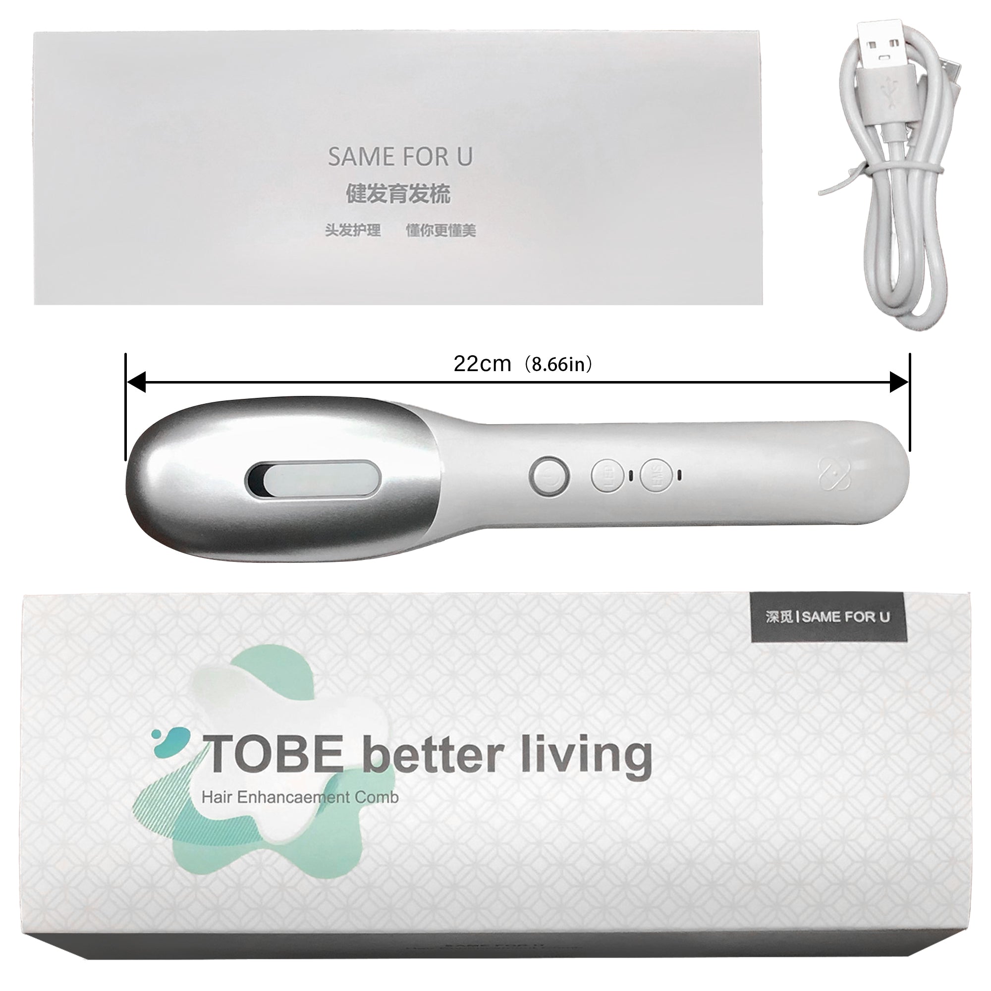 LED Light Therapy Comb