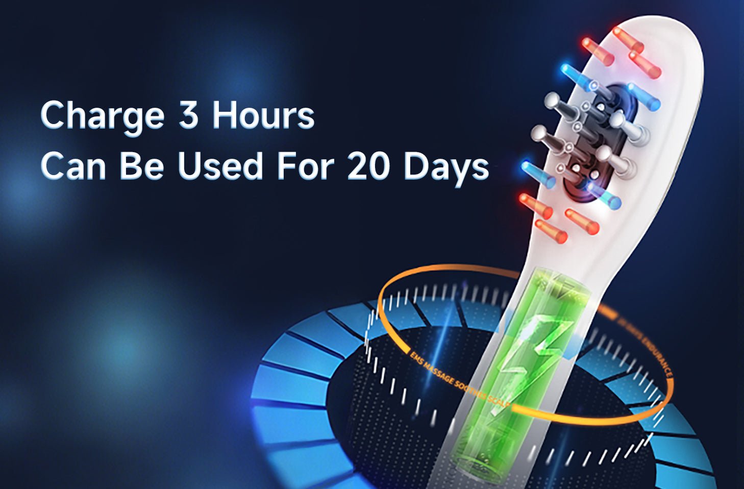 LED Light Therapy Comb
