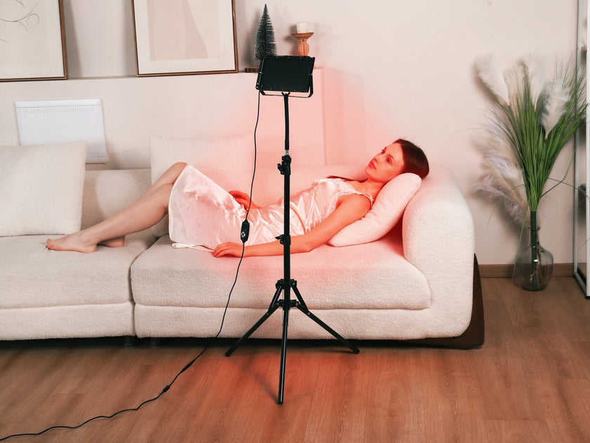 Lumyhealth Red and Infrared Light Therapy Lamp（Panel）With Stand