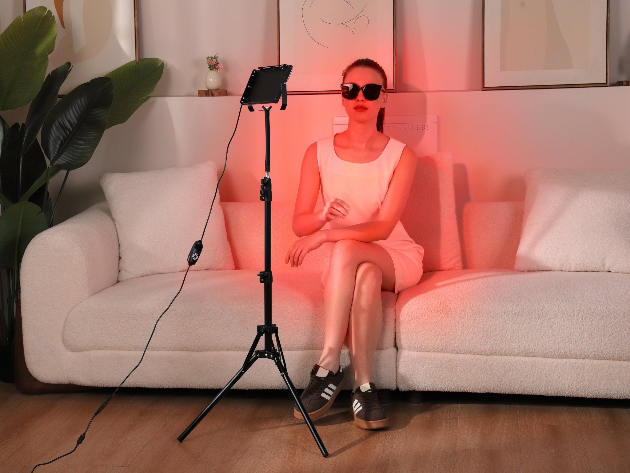 Lumyhealth Red and Infrared Light Therapy Lamp（Panel）With Stand