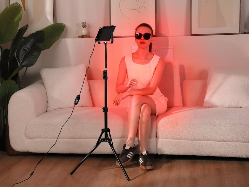 Lumyhealth Red and Infrared Light Therapy Lamp（Panel）With Stand