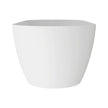 Nuvia 59-Inch Luxury Solid Surface Matte White Freestanding Soaking Tub (SAK95320)