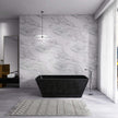 Nuvia 67-Inch Luxury Freestanding Solid Surface Soaking Bathtub (SAK51920)