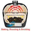 Primo Oval Large 300 All-In-One Ceramic Kamado Grill W/ Cradle, Side Shelves & Stainless Steel Grates [PGCLGC] (SAK21293)