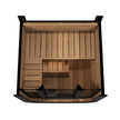 SaunaLife Model CL3G Cube-Series Outdoor 2-Person Home Sauna Kit [SL-MODELCL3G] (SAK23721)