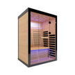 Thermora Vapor Luxury 2-Person Canadian Hemlock Wood Far Infrared Home Sauna (SAK56874)