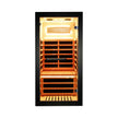 Thermora Single-Person Chilean Pine Infrared Sauna Cabin (SAK57926)